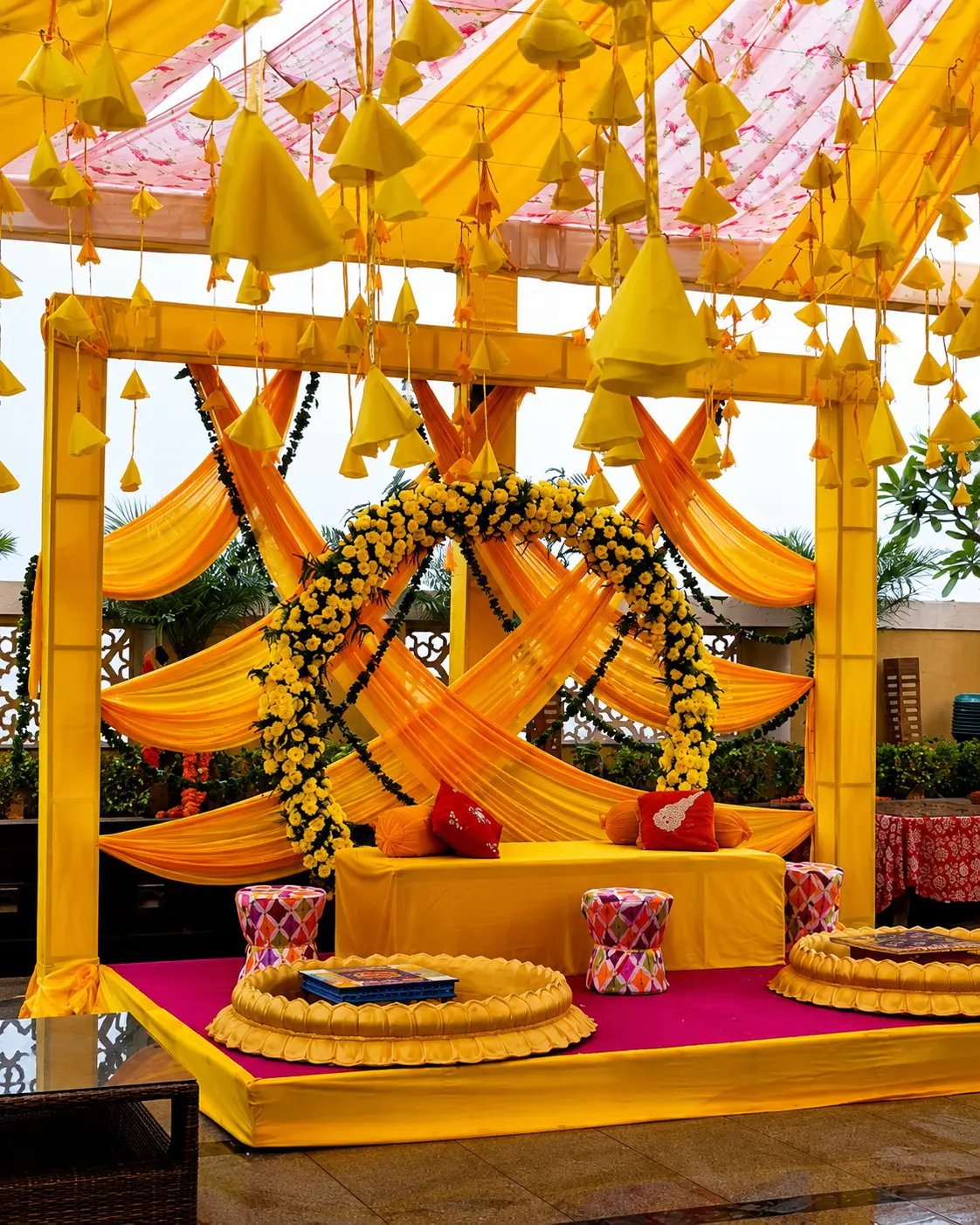 Haldi & Mehndi Décor